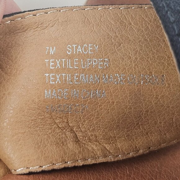 Tommy Bahama Womens Espadrille Wedge Sandals Size 7M Blue Textile Upper Brown - Picture 7 of 8